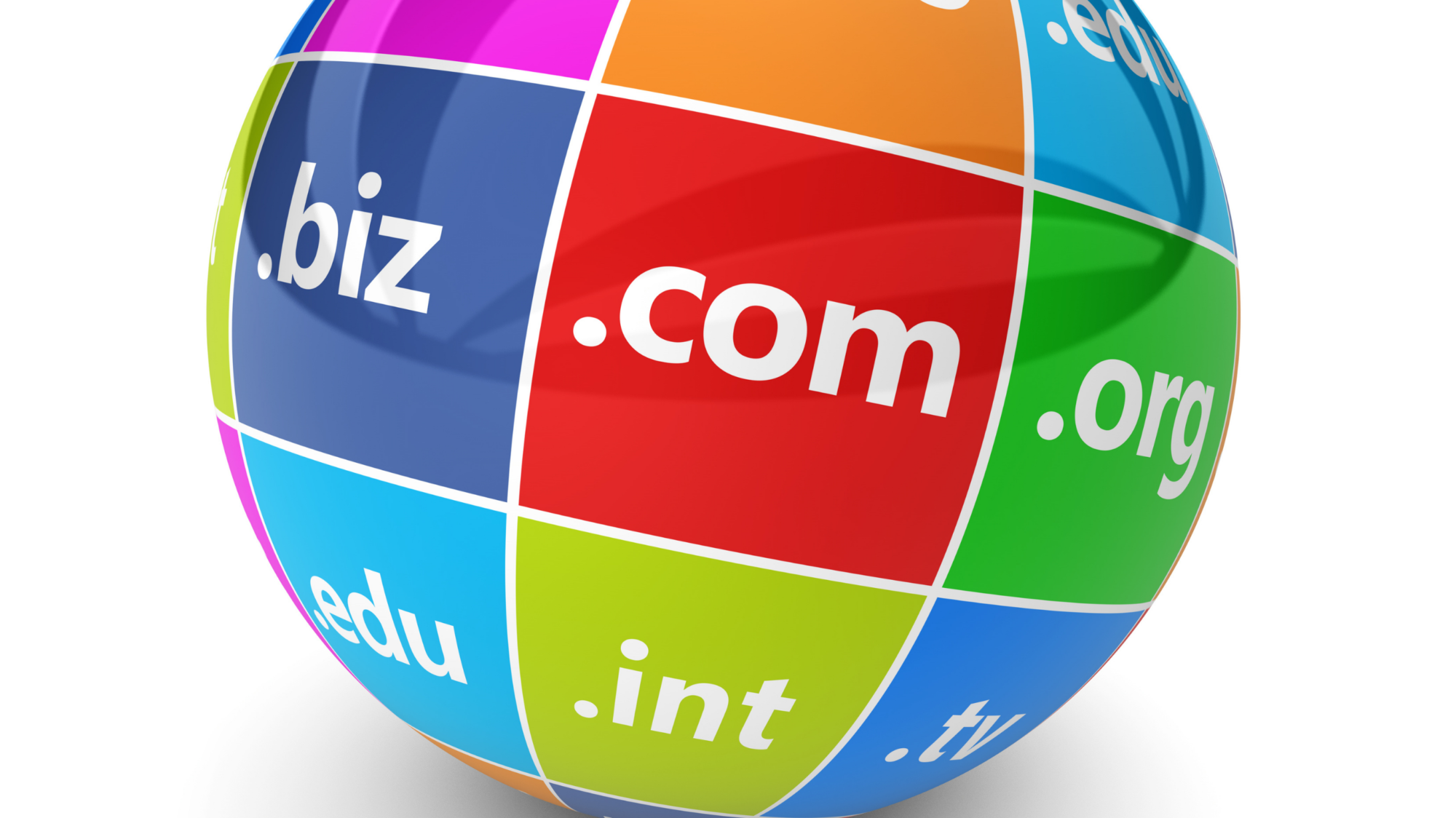 globo con dominios web